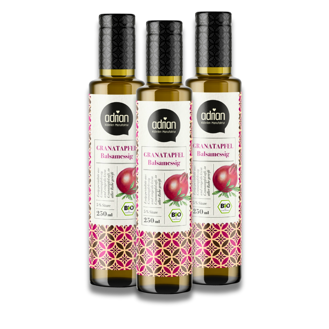 Pomegranate balsamic vinegar 