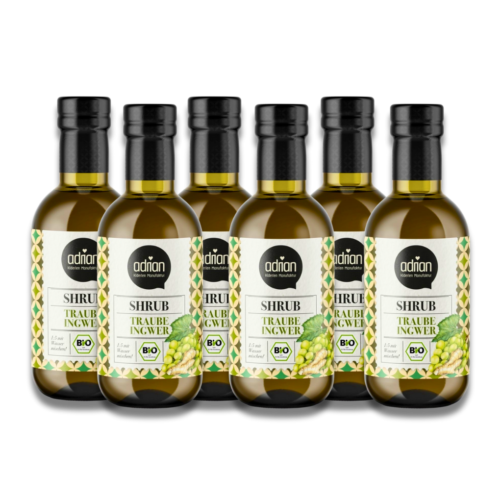 Grape and Ginger Shrub 